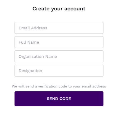 Signup Screen